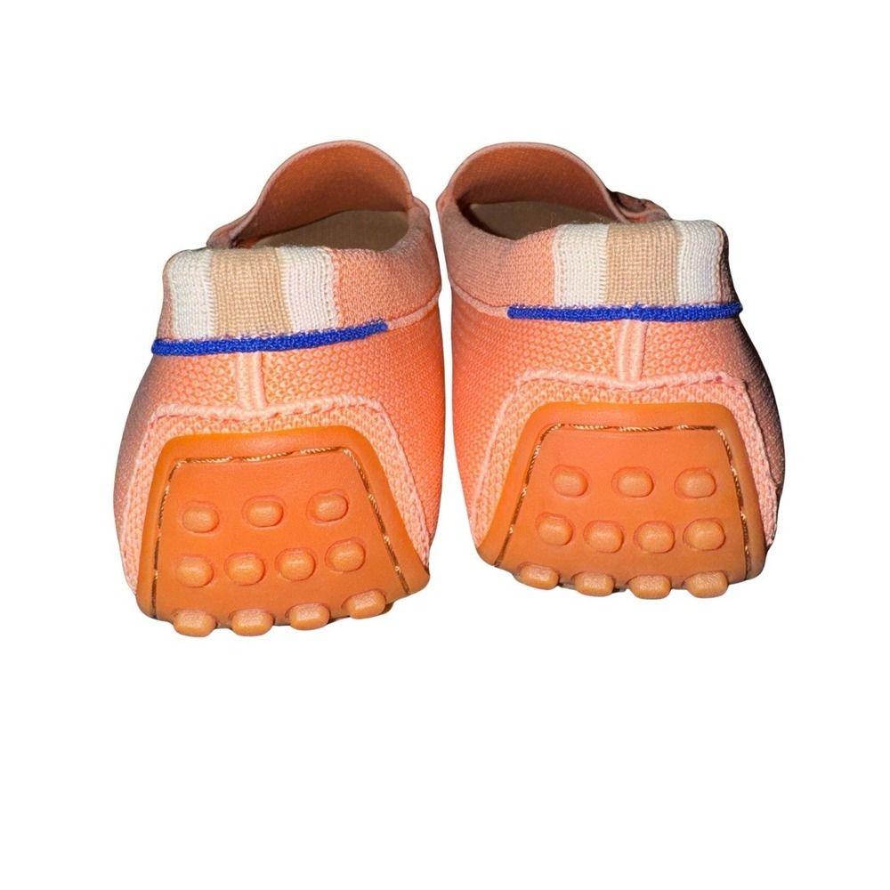 Rothy's The Driver Loafers Tropical Peach Coral Size 11 Women's Knit Washable - Picture 5 of 9